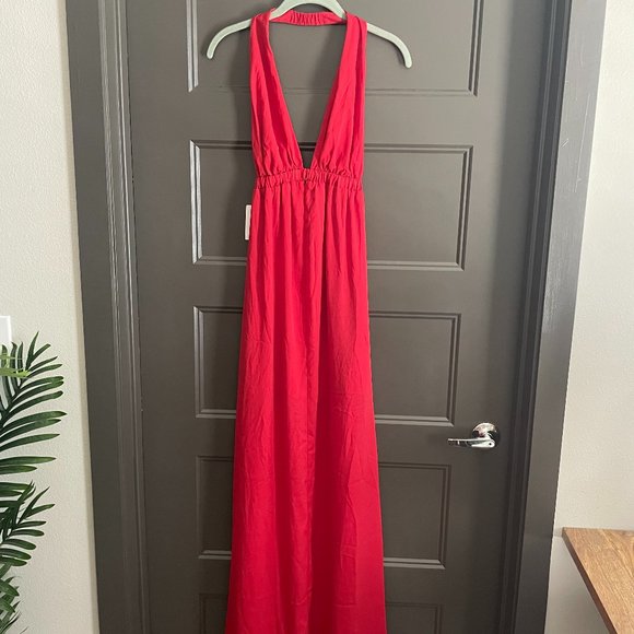NWT Show Me Your Mumu Luna Halter Dress sz XXS - Picture 1 of 8